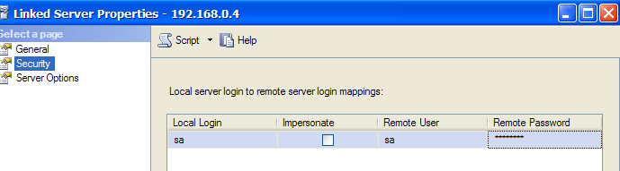 Connect SERVER 2 