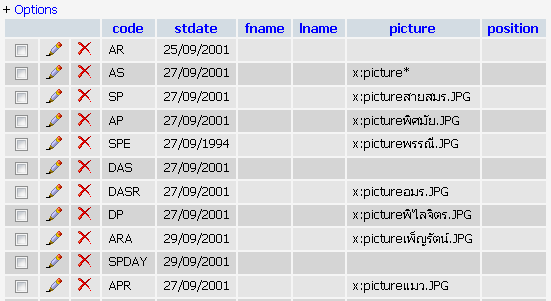 mysql error