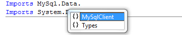 VB.NET/C# MySQL (ADO.NET)  VB.NET/C# MySQL (ADO.NET)