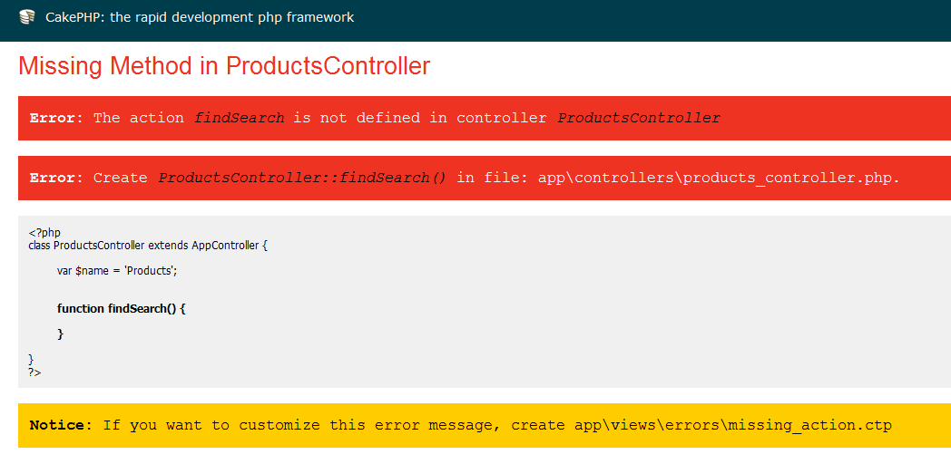 cakephp