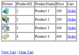 PHP Shopping Cart (Session and Array)