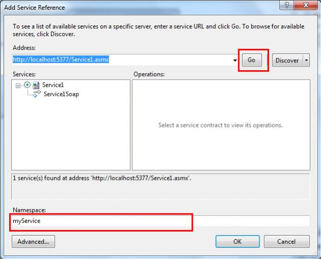 ASP.NET Web Service ASP.NET Web Service