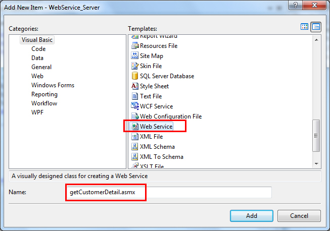 ASP.NET Web Service DataSet and DataTable ASP.NET Web Service DataSet and DataTable