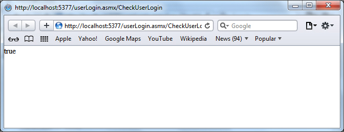 Web Service and Login Username Password Web Service and Login Username Password