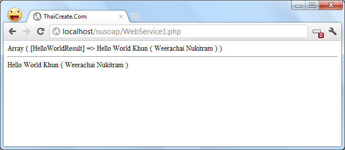 PHP- Calling .NET Web Service