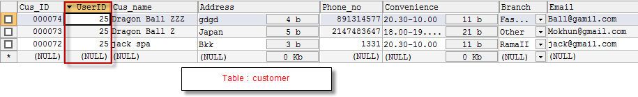 bdcustomer bdcustomer