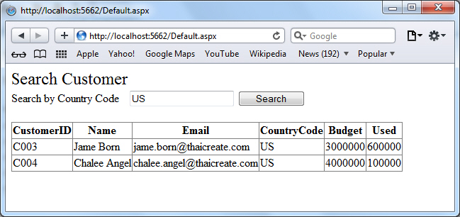 PHP Web Service and MySQL Database PHP Web Service and MySQL Database