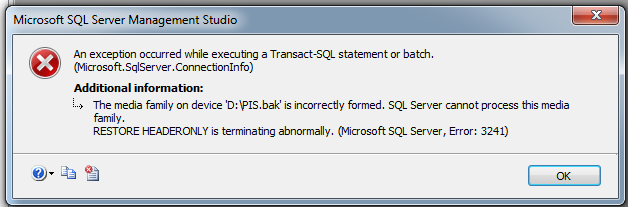 error
