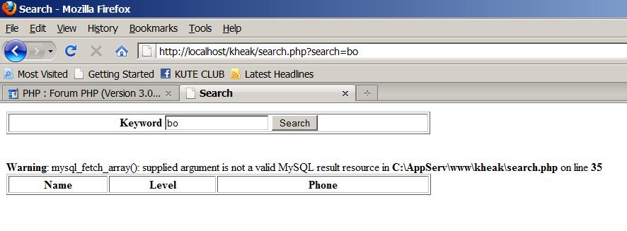 error error