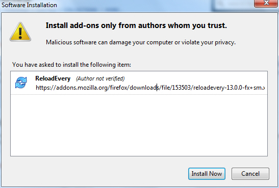 ReloadEvery Mozilla Firefox