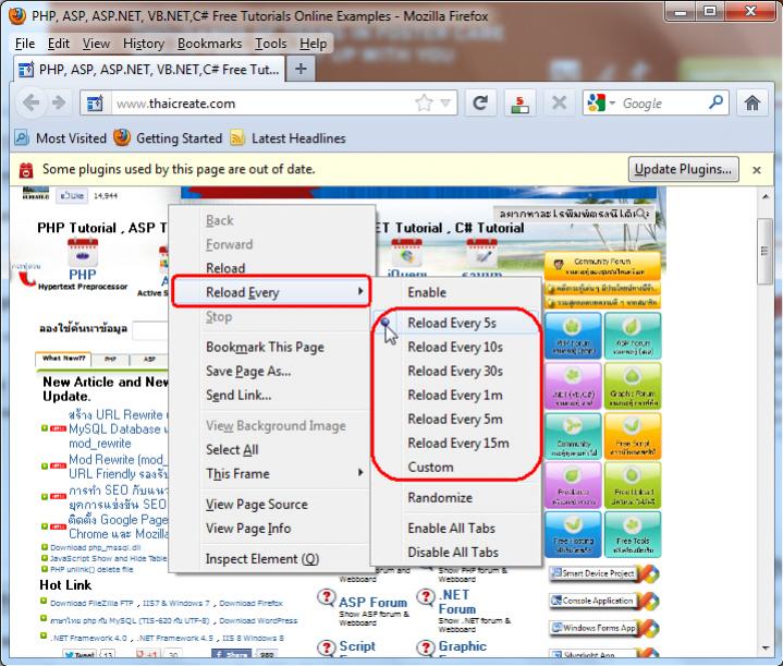 ReloadEvery Mozilla Firefox