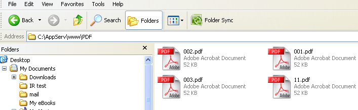 folder PDF