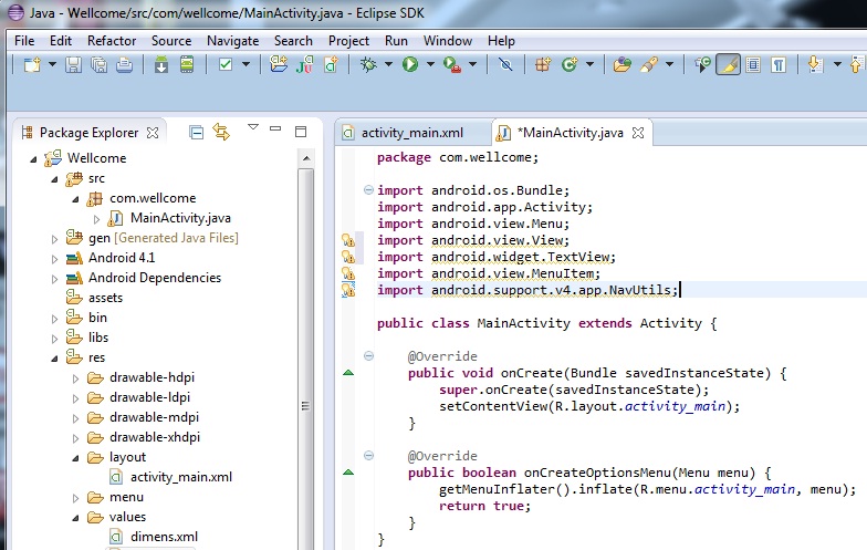 Android ผม import Library java เข้าไปเพิ่มไม่ได้อ่ะครับ ไม่ทราบว่าเป็น ...