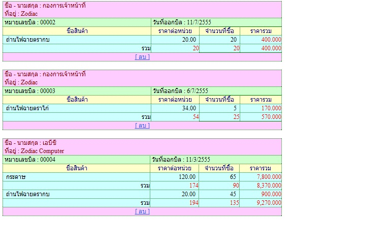 หน้าฟอร์ม