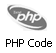 code php function
