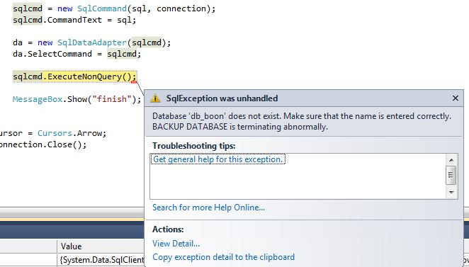 errorbackup
