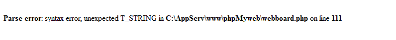 error