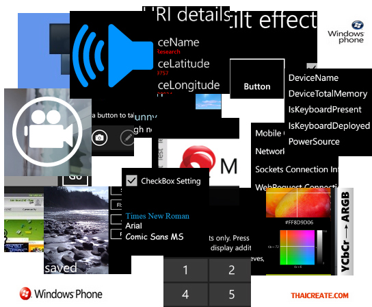 Windows Phone Sample Code