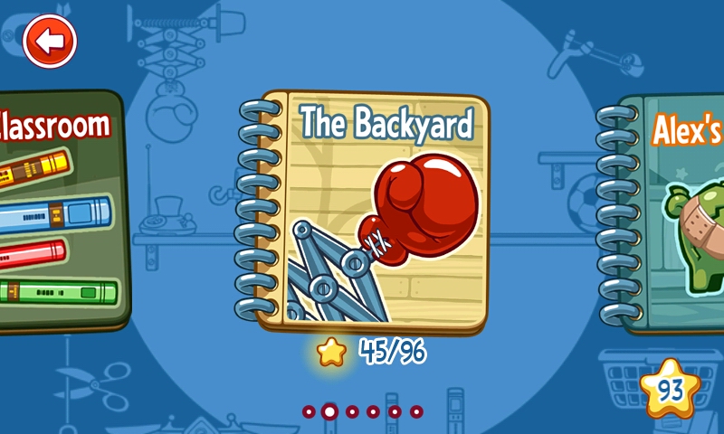 ANDROID Code Sliding menu grid แบบเกม AngryBird, CutTheRope