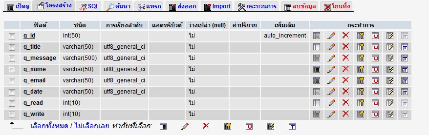 ฐานข้อมูล ฐานข้อมูล