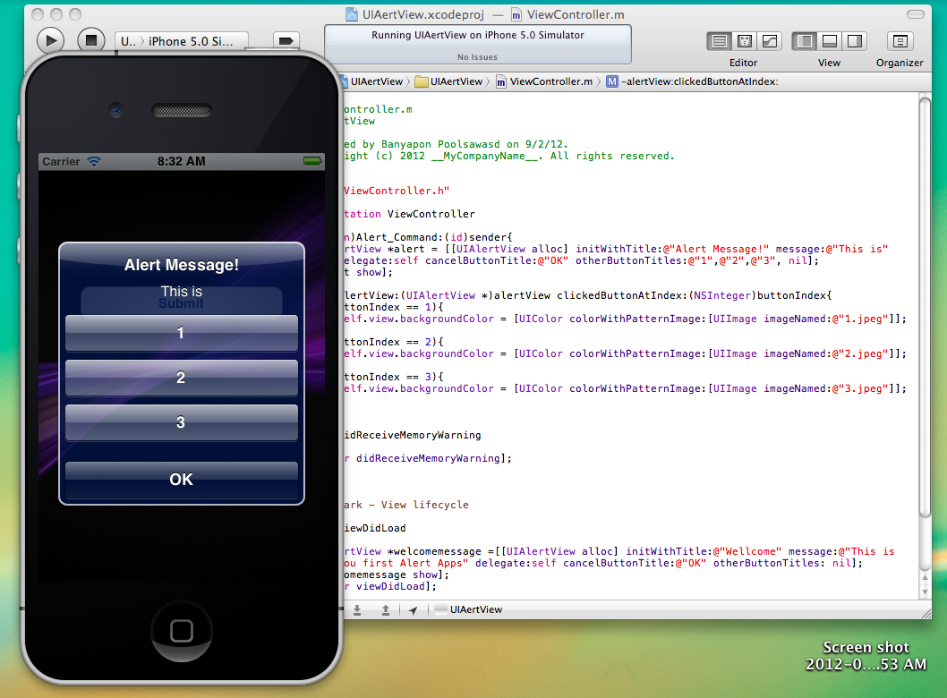 Beginner Guide iOS 5 Development : UIAlertView