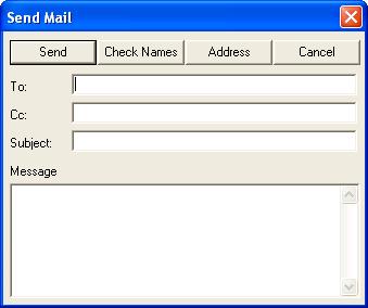 send mail mapi