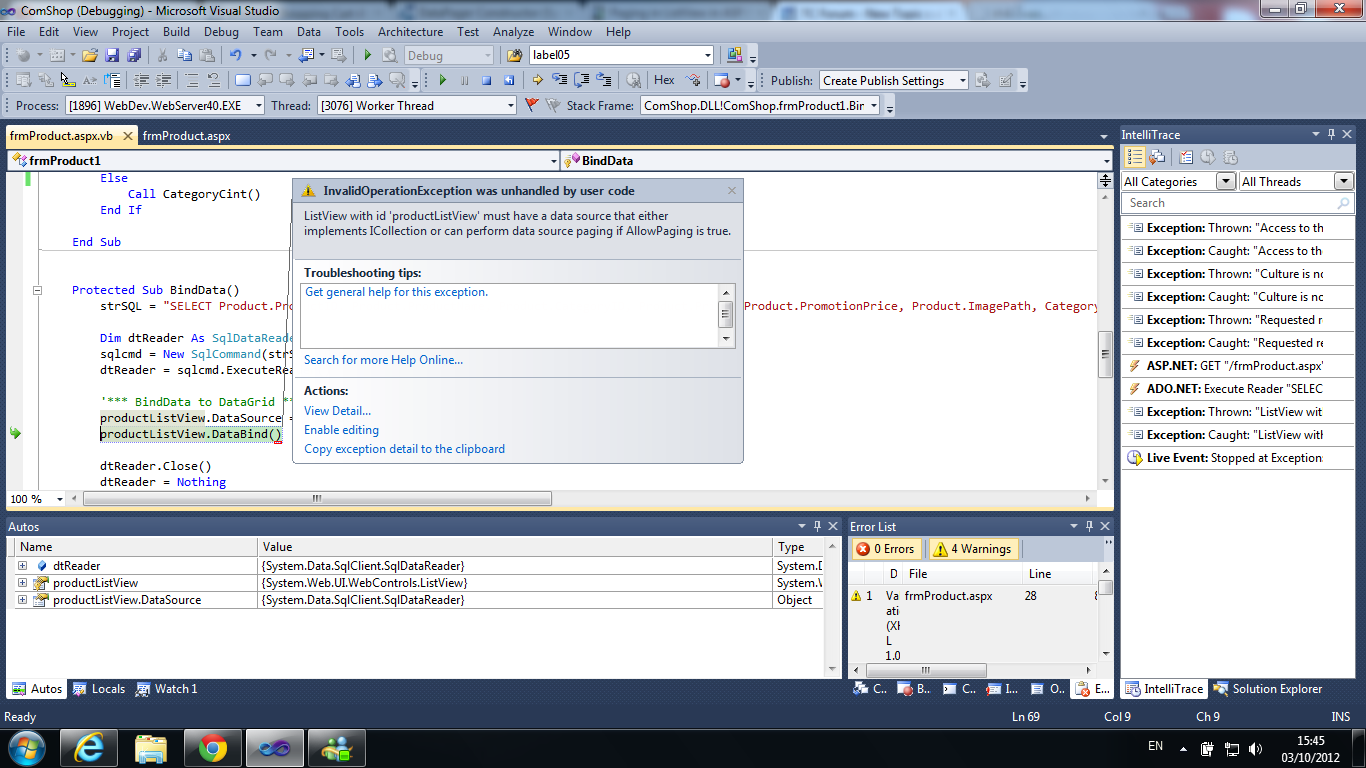 Web Datapager ขอคำชี้แนะเกี่ยวกับการใช้ Pager ใน ASP.net ทีครับ มีปัญหา