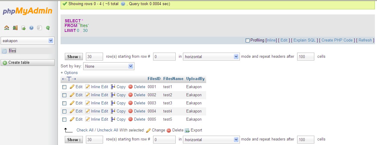 database