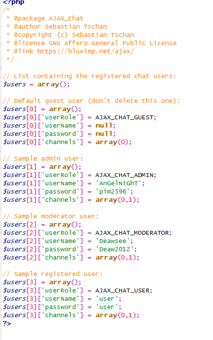 ไฟล์ user ต้องแก้ตรงใหนหรือเปล่า