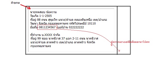 iframe