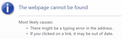 error link