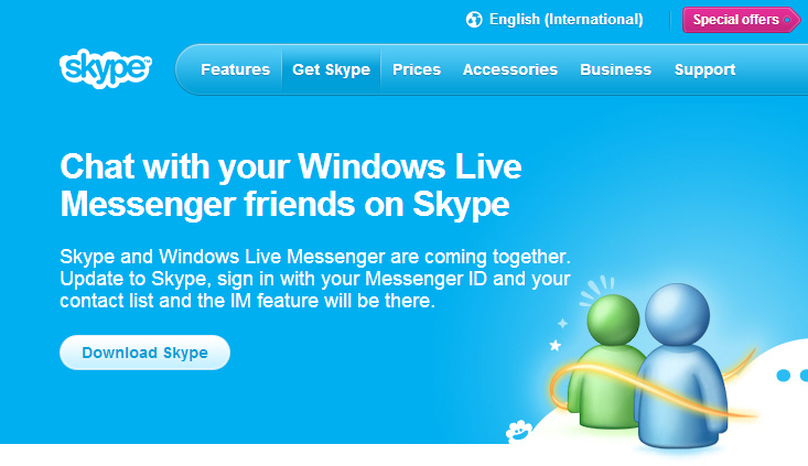 MSN to Skype