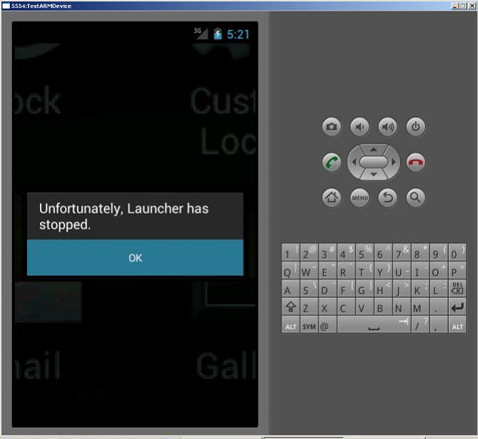 Android error