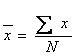xbar