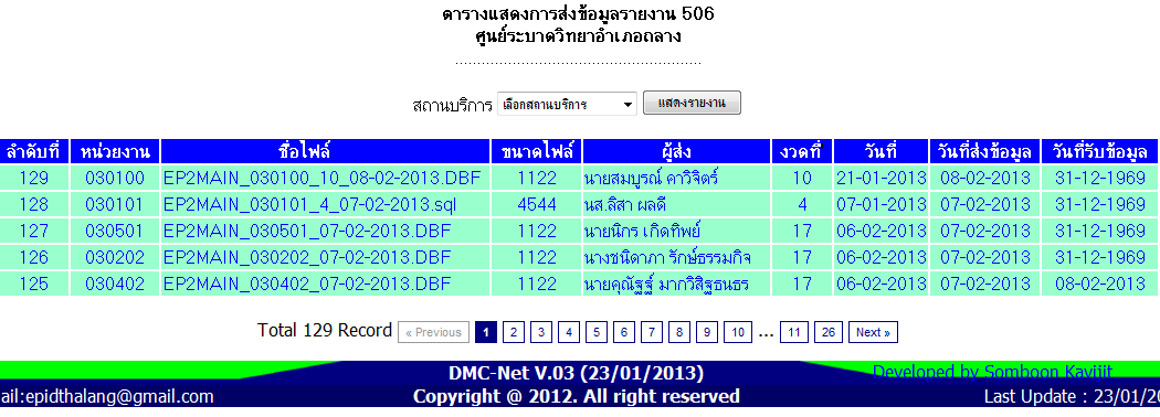 แสดงผล runscript1