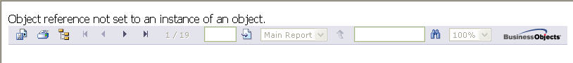 OBJECT ERROR
