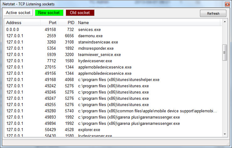 Vb.Net] อยากทราบวิธีเขียนโปรแกรมประเภท Netstat รบกวนด้วยครับ