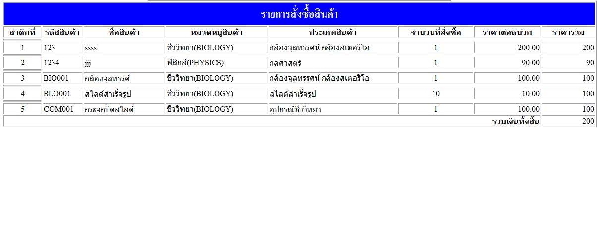 ตัวอย่าง code 