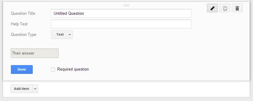 google form