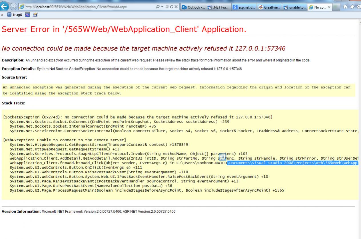 Service asp Development Server service-asp-development-server