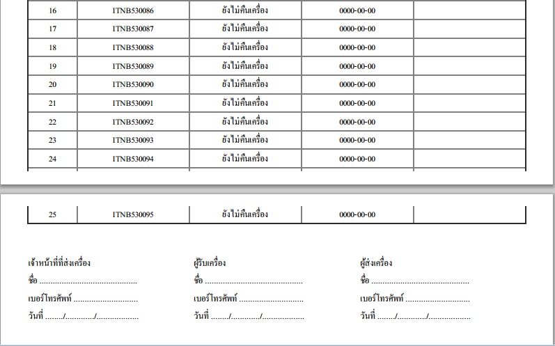 ตัวอย่างตอนพิมพ์