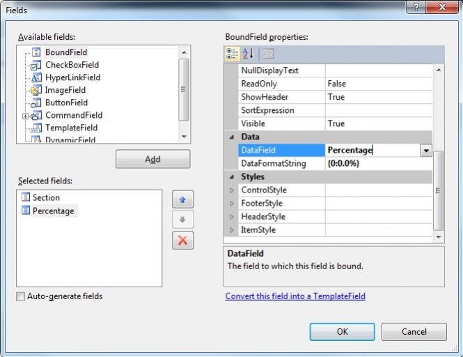 DataField and DataFormatString DataField and DataFormatString