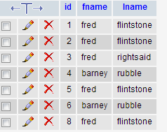 ผลที่ได้จากตารางที่ insert เข้าครับ