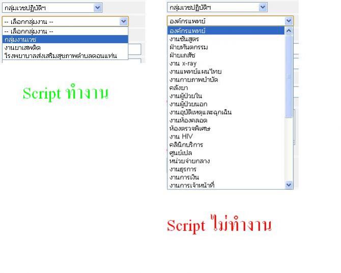 Script ไม่ทำงาน