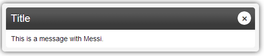 jQuery Messi