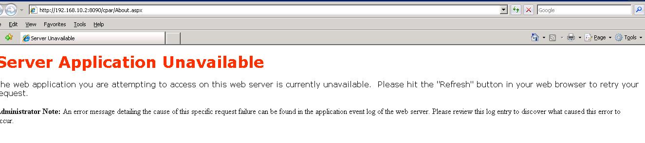 error fw4