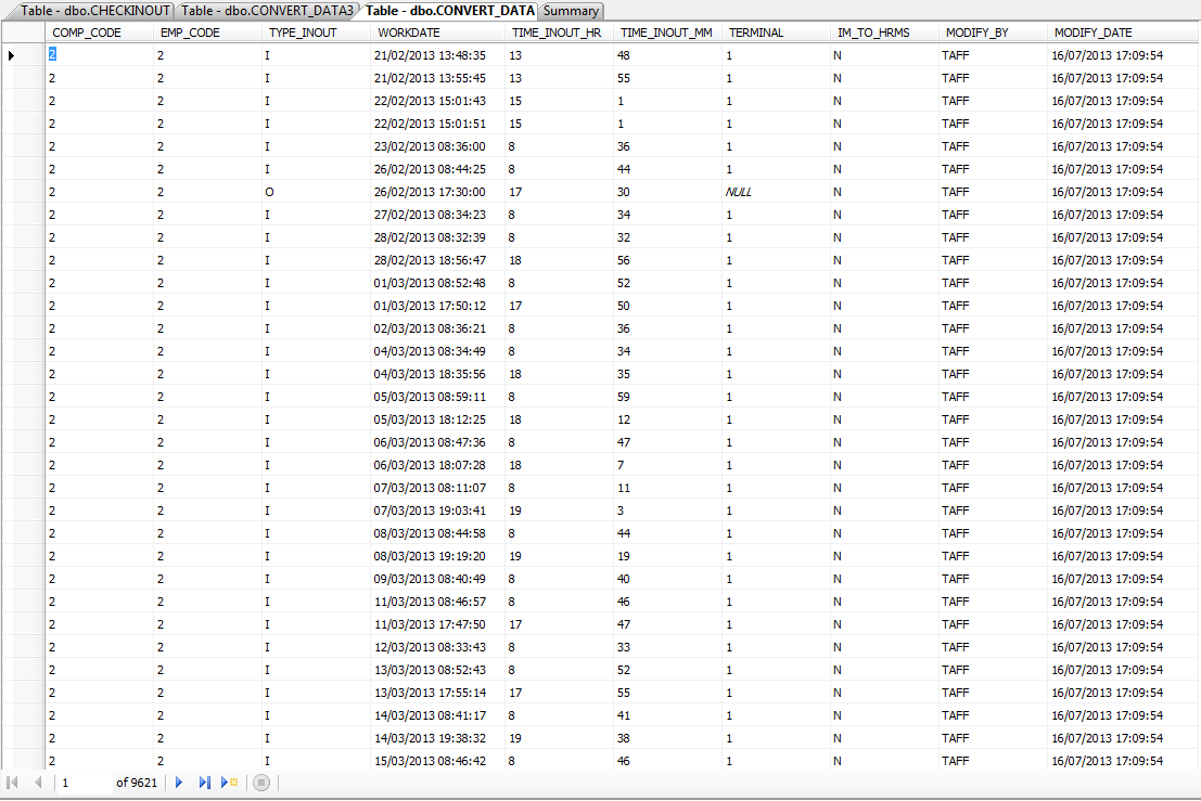 Sql Server 2005] ปัญหา Select Into เพื่อสร้างตารางใหม่  แต่มันไม่อัพเดตเมื่อมีข้อมูลใหม่