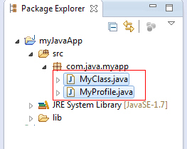 Java Class and Multi-Class