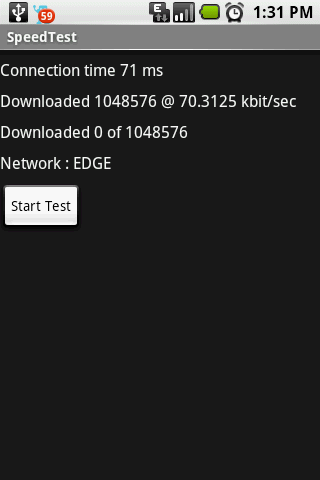 Detecting Network Speed and Type on Android