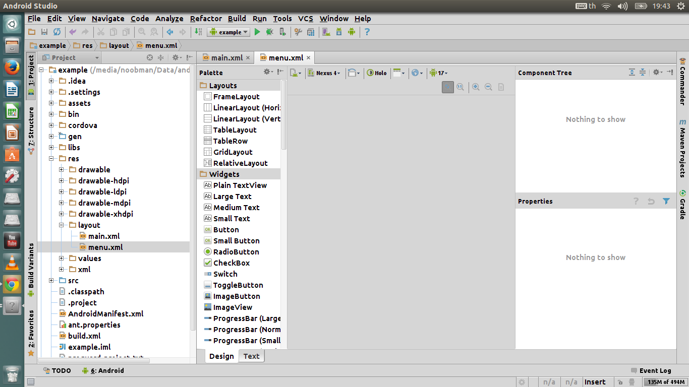 กดไฟล์ Xml แล้วมีหน้าต่างออกแบบ